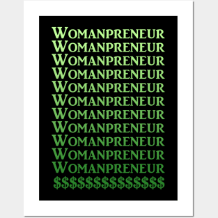 Womanpreneur. Posters and Art